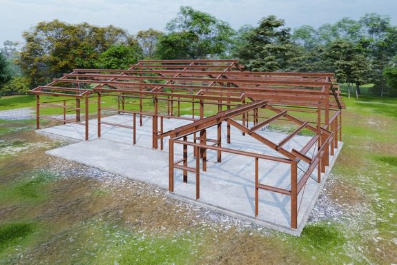 barndominium metal framing