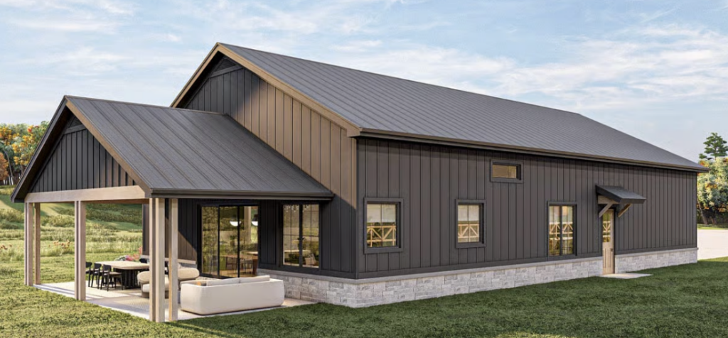 barndominium just completed 2025